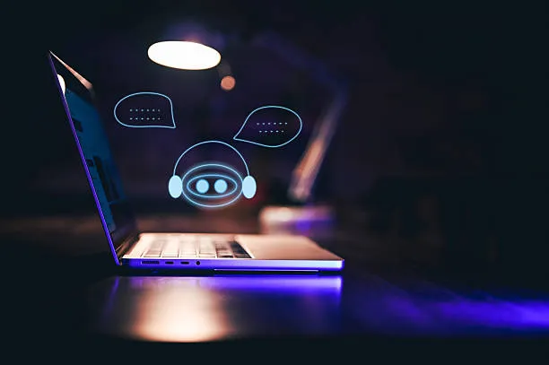 Схематичное представление работы AI ассистента